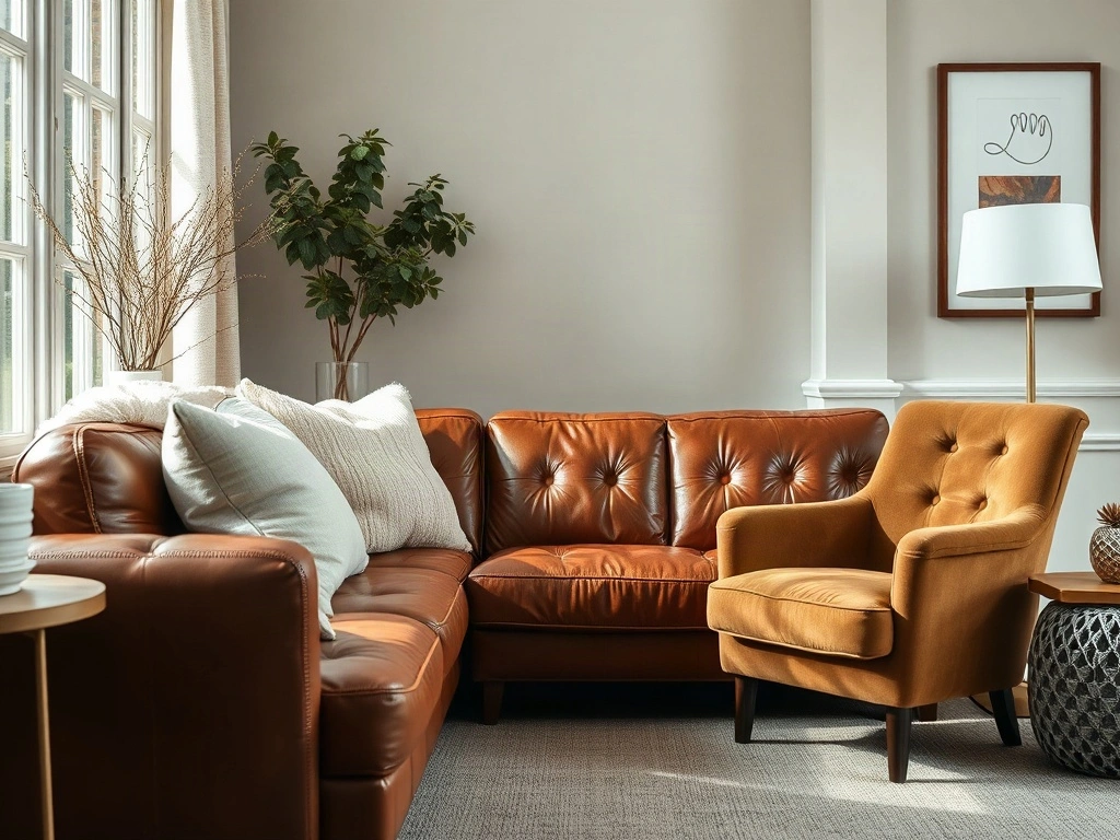 Warm cozy home interior