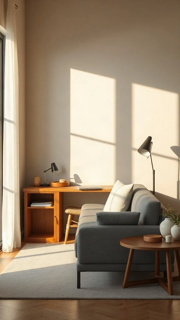 The Multi-Functional Zone Layout - 10 Spatial Optimization Layouts for Small Living Rooms