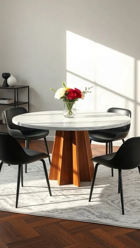 High-Performance Quartz and Natural Stone Dining Tables - 12 Transformative Contemporary Dining Room Design Ideas