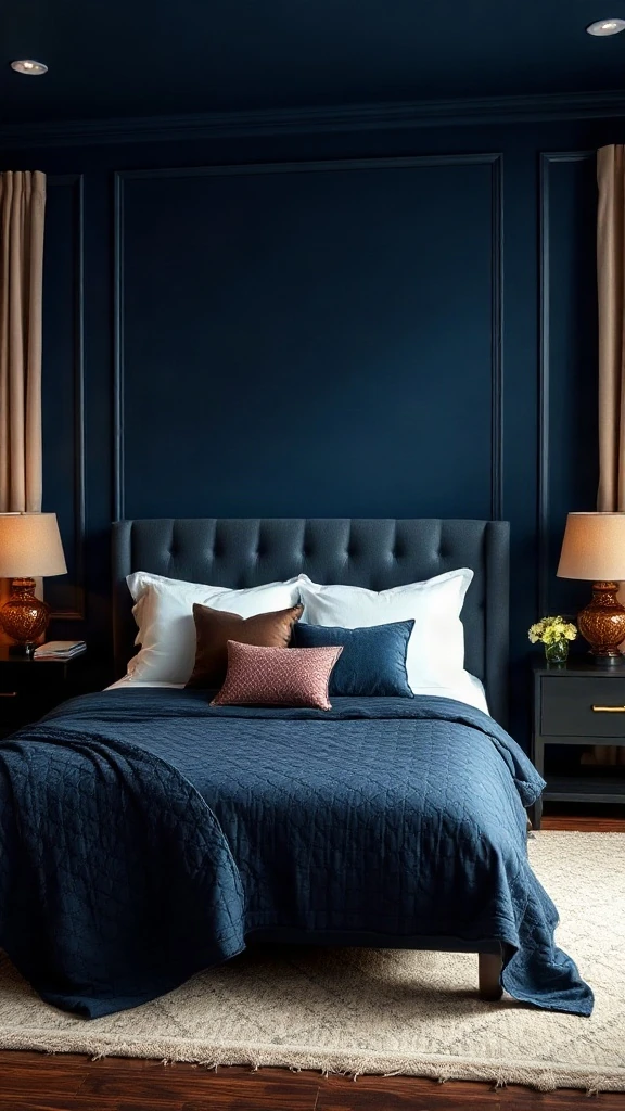 12-transformative-ideas-sophistication-romantic-cozy-navy-blue.webp The Sophistication of a Romantic Cozy Navy Blue Bedroom - 12 Transformative Ideas for a Couples' Sanctuary