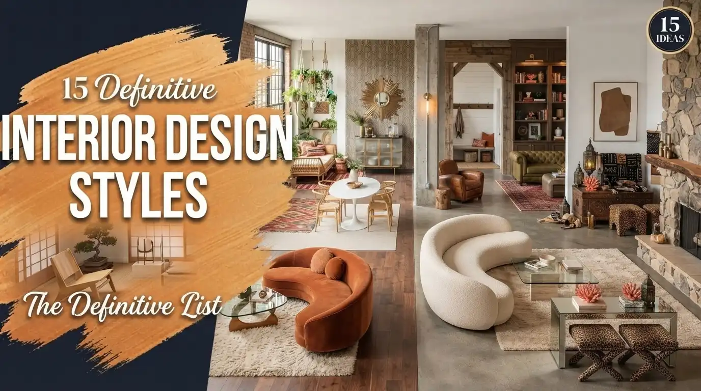 15 The Definitive Interior Design Styles List