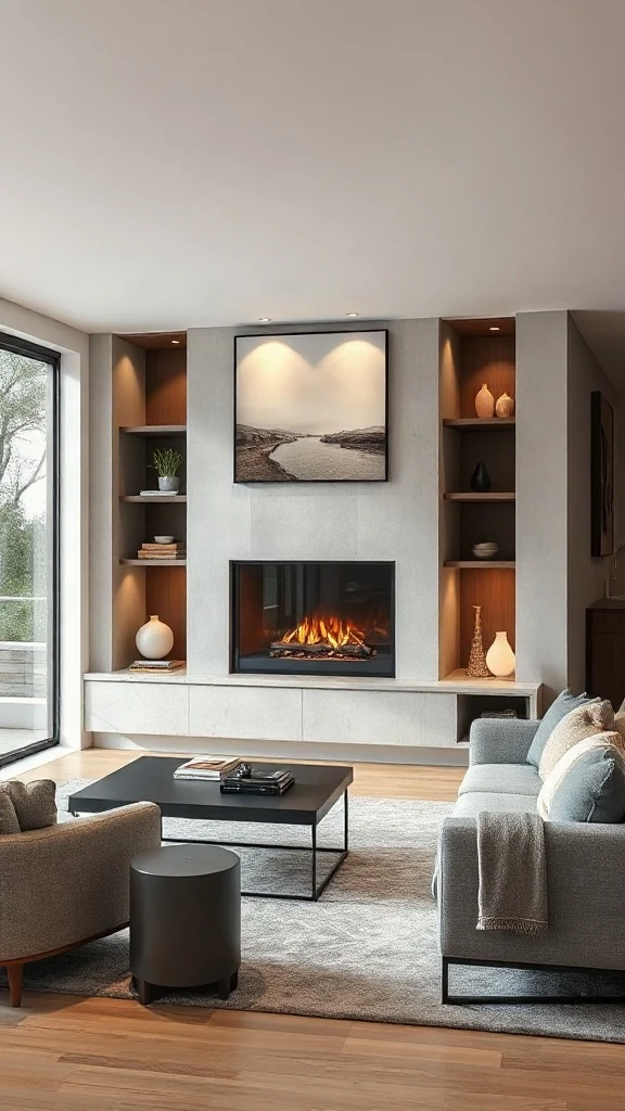 30 Inspiring Modern Fireplace Designs & Hearth Ideas - 30 Inspiring Modern Fireplace Designs & Hearth Ideas