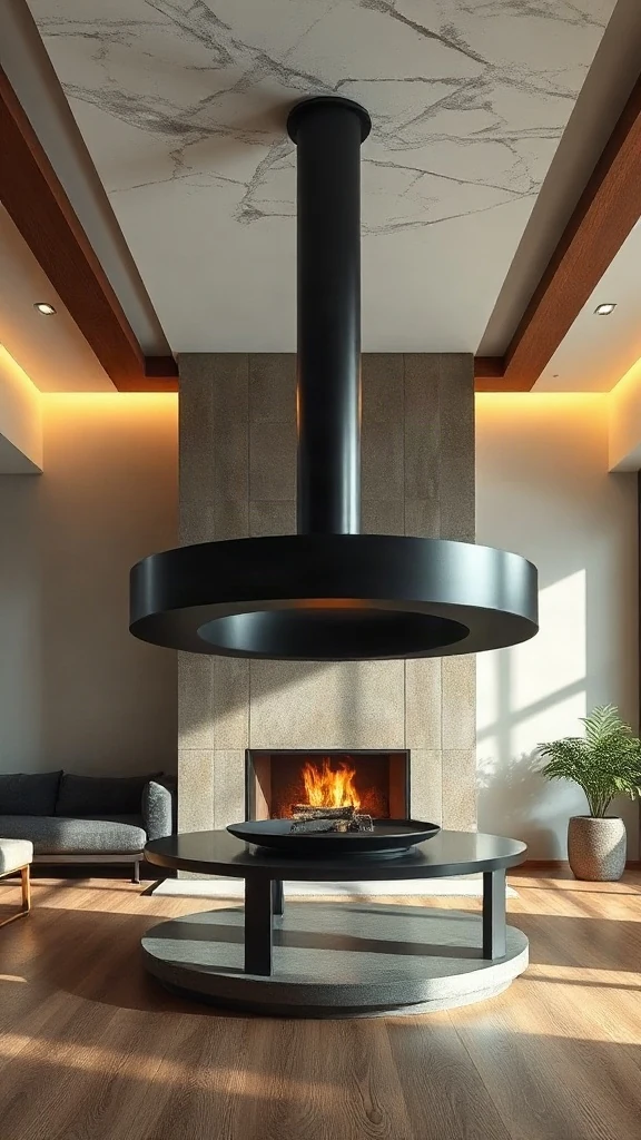 30 Inspiring Modern Fireplace Designs & Hearth Ideas - 30 Inspiring Modern Fireplace Designs & Hearth Ideas