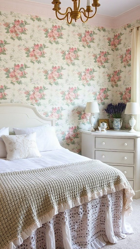 The Cottagecore Floral Fantasy - 15 Dreamy Bedroom Ideas for a Warm and Cozy Aesthetic