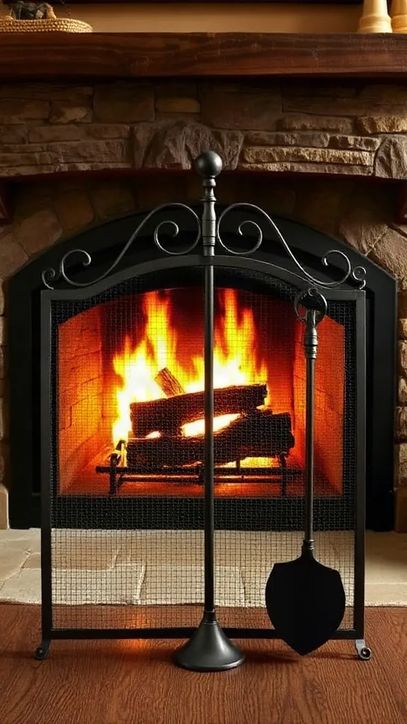 Swap in Raw Cast-Iron and Wrought-Iron Details - 25 Timeless Vintage Living Room Decor Ideas for a Warm, Nostalgic Home