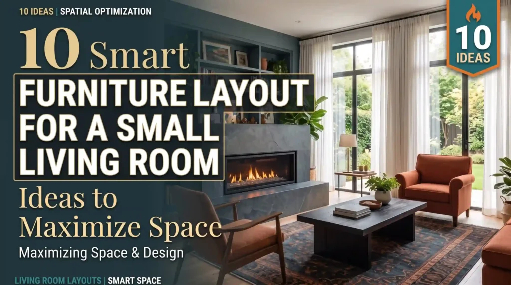 10 smart furniture layout for a small living room ideas to maximize space and flow