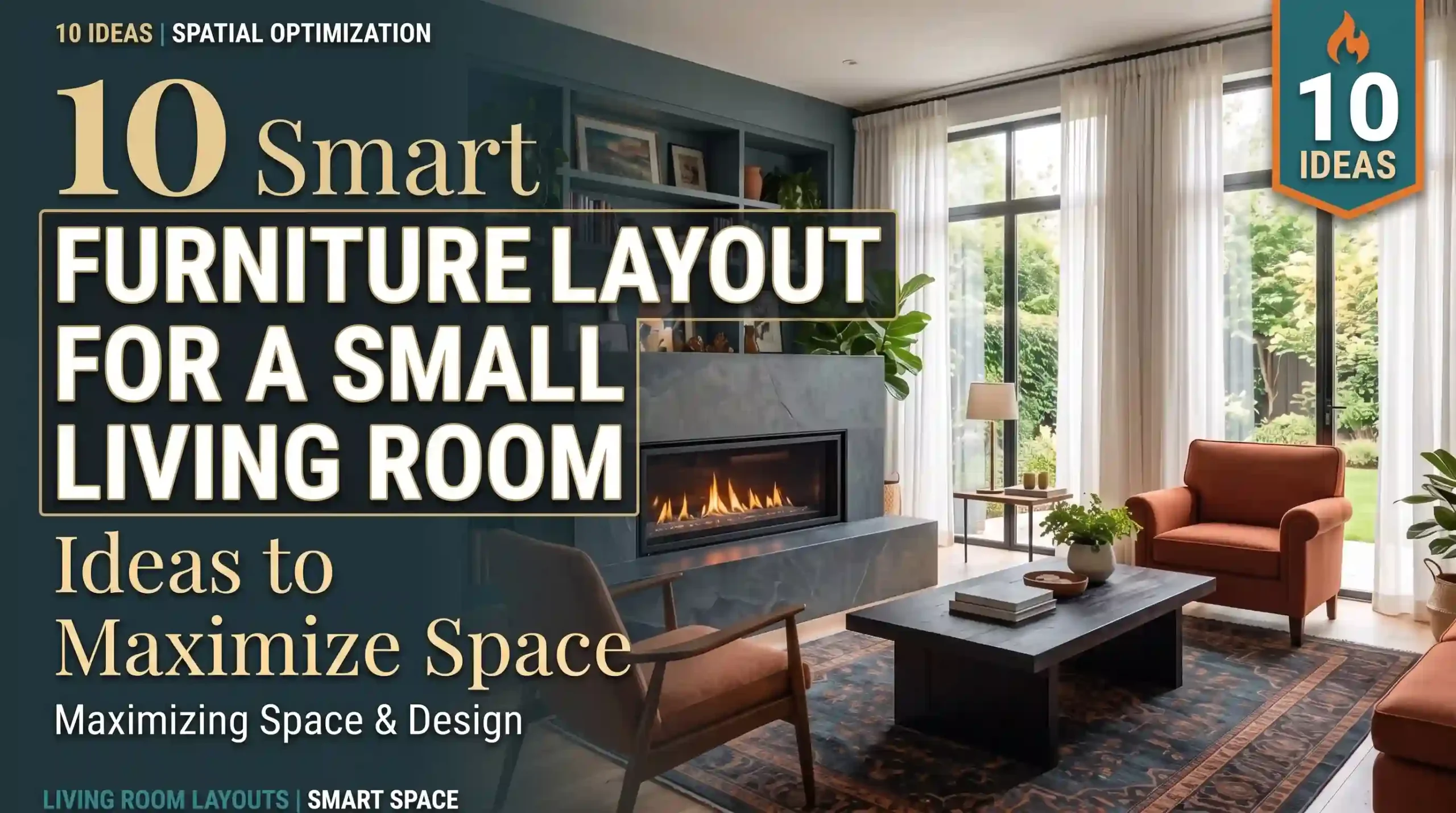 10 Smart Furniture Layout for a Small Living Room Ideas to Maximize Space