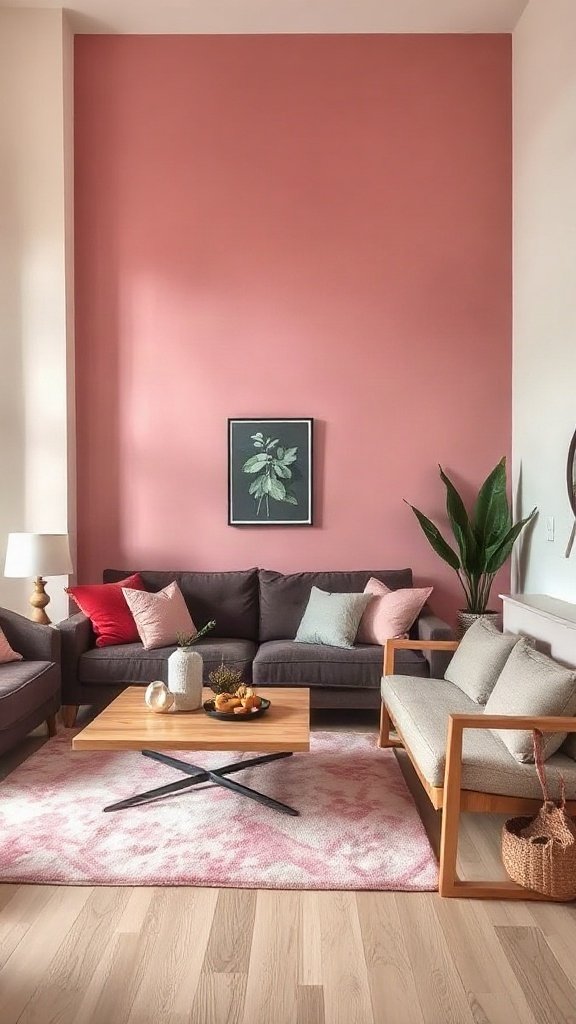 Pastel Pop for a Soft, Sweet Contrast - 15 Stunning Dark Chocolate Couch Ideas