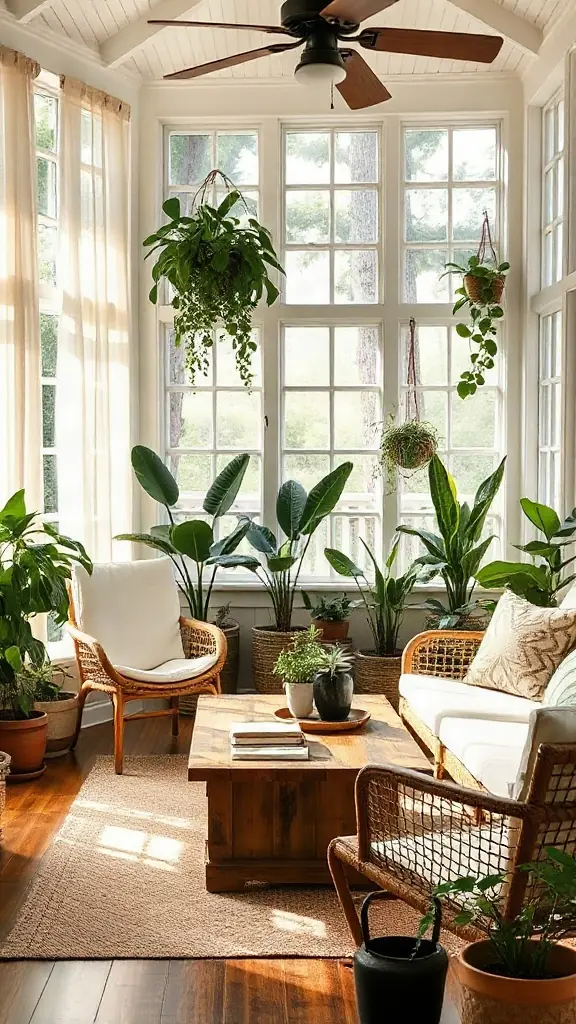 Large textured lime-wash plaster urn sitting atop a minimalist micro-cement pedestal in a sunlit corner