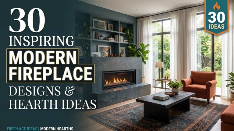 Fireplace Designs Modern Homes Need: 30 Hearth Ideas