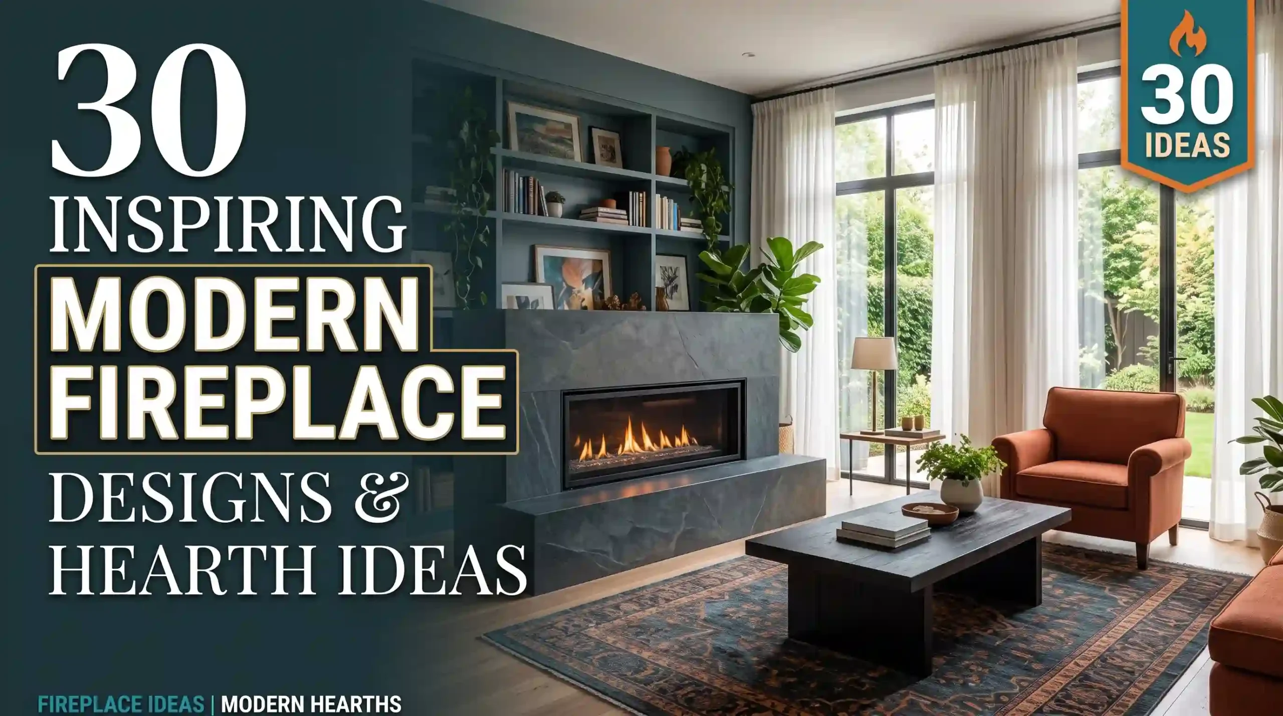 Fireplace Designs Modern Homes Need: 30 Hearth Ideas