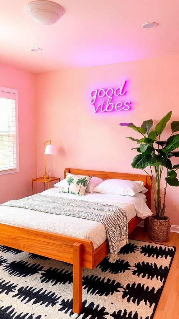 The Tropical Palm Springs Vibe - 15 Dreamy Bedroom Ideas for a Warm and Cozy Aesthetic