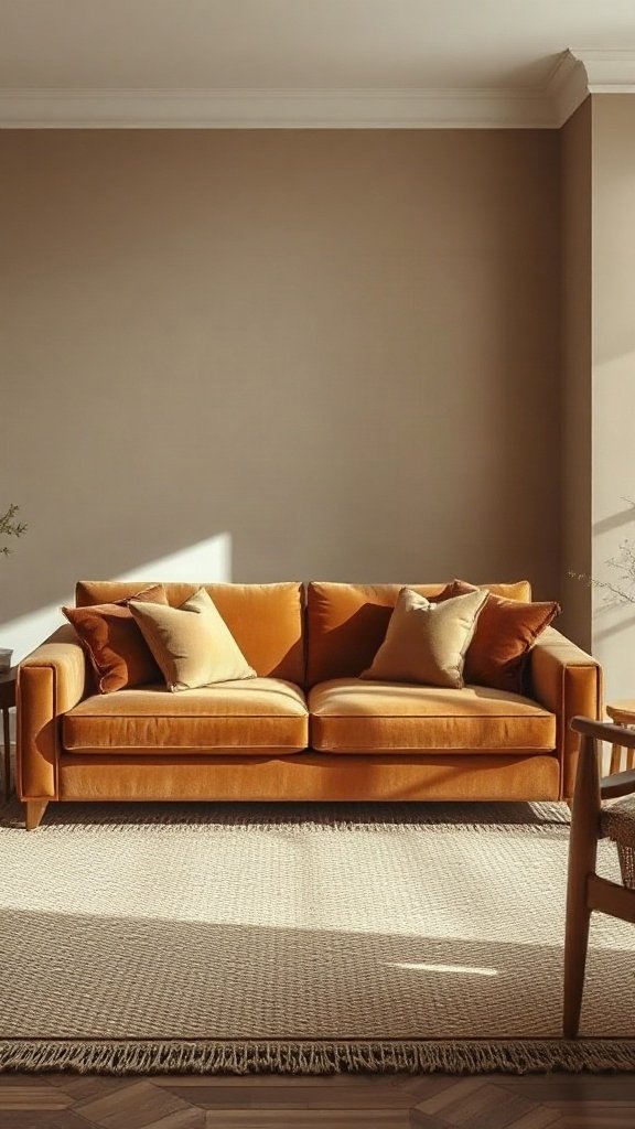 Tone-on-Tone Tan Brown: The Ultimate Sophisticated Statement - 15 Stunning Tan Brown Couch Ideas for Modern Homes