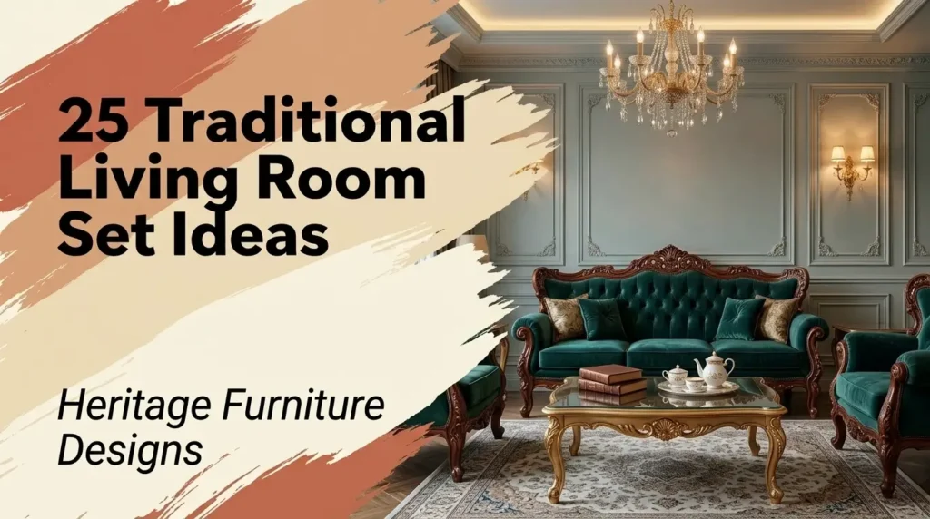 Traditional Living Room Set: 25 Stunning Ideas for Breathtaking Homes