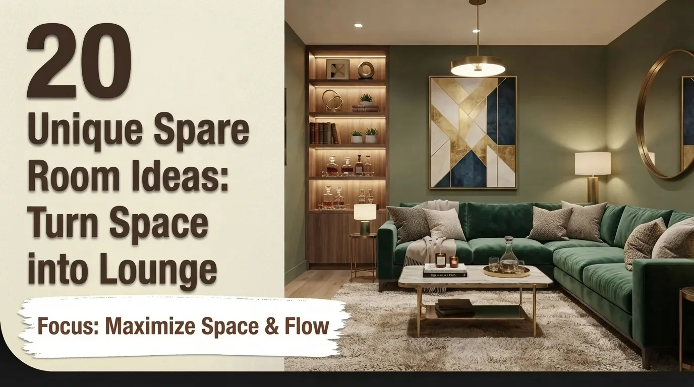20 Unique Spare Room Ideas to Create a Cozy Lounge