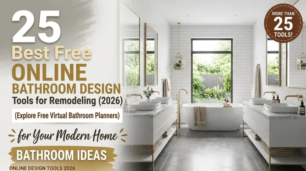 25 Best Free Online Bathroom Design Tools for Remodeling (2026)