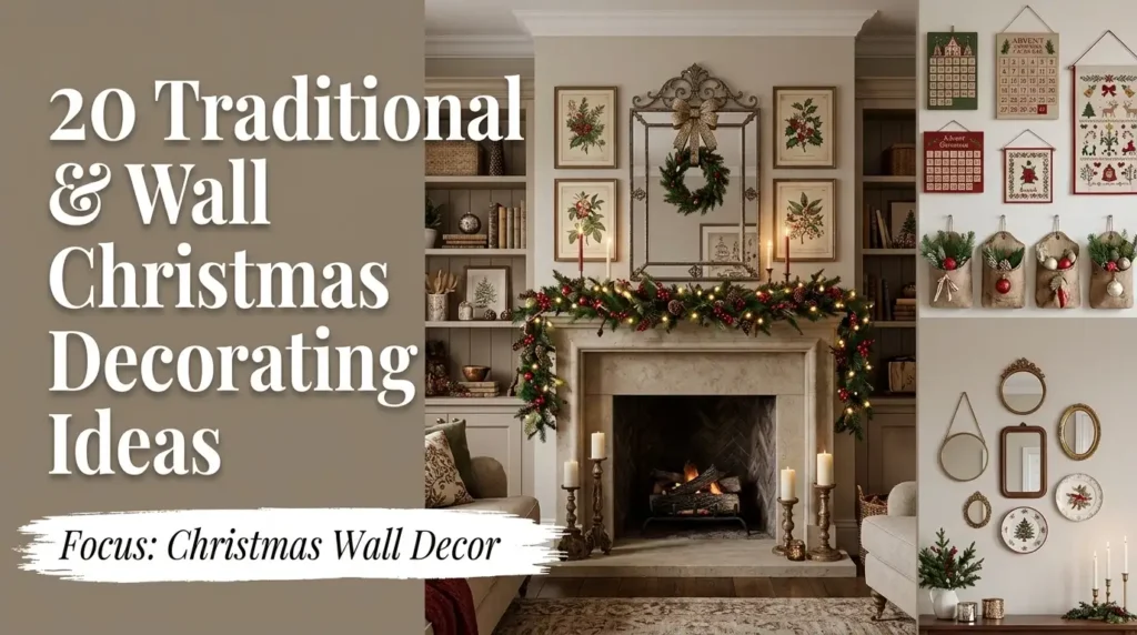 20 Festive Christmas Wall Decor Ideas to Transform Your Home