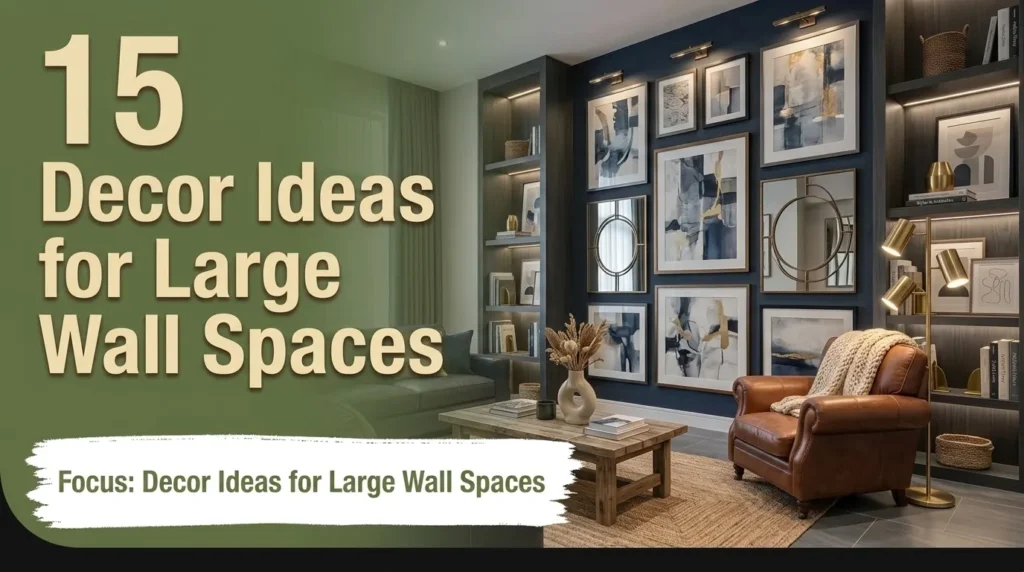 15 Decor Ideas for Large Wall Spaces