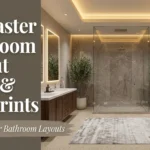 20 Master Bathroom Layout Ideas & Blueprints