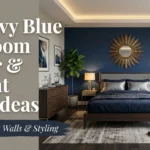 20 Navy Blue Bedroom Decor & Accent Wall Ideas